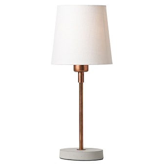 LAMPA STOJĄCA HUGO MAŁA MIEDZIANA (PODSTAWA LAMPY)